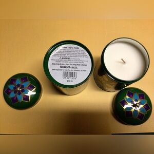 1 World Market Candle
